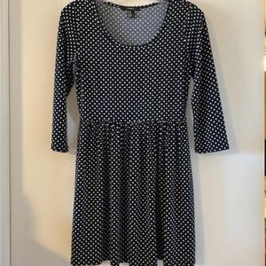 Forever 21 Barely Worn Polka-dot Dress size M